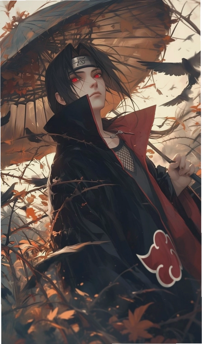 Avatar Itachi Uchiha nhìn thẳng