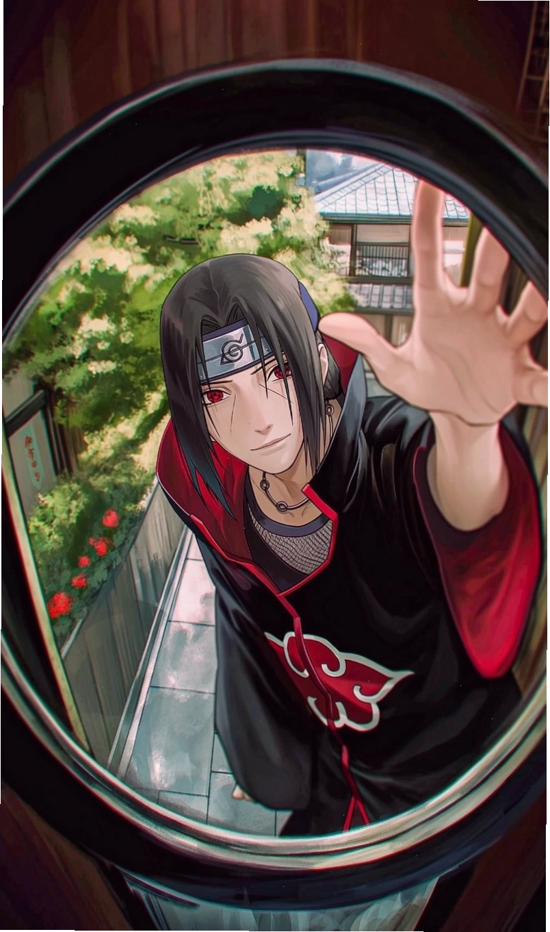 Avatar Itachi Uchiha thể hiện sự tập trung