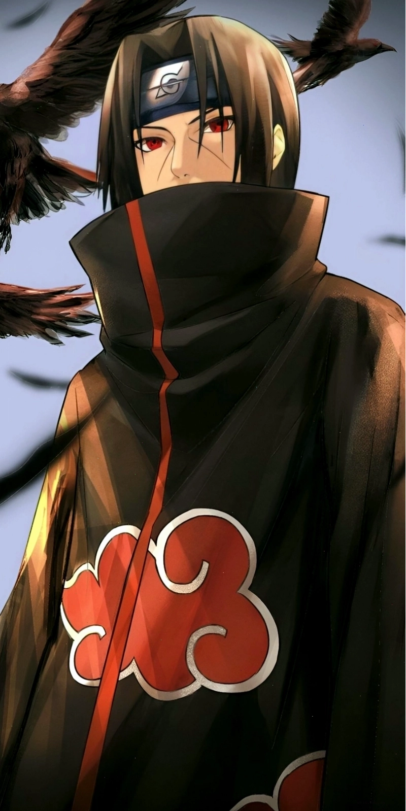 Avatar Itachi Uchiha với ánh mắt sắc bén