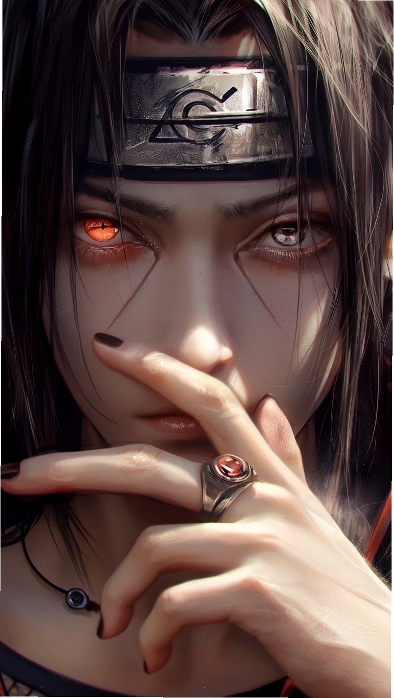 Avatar Itachi Uchiha với phong thái lãnh đạo