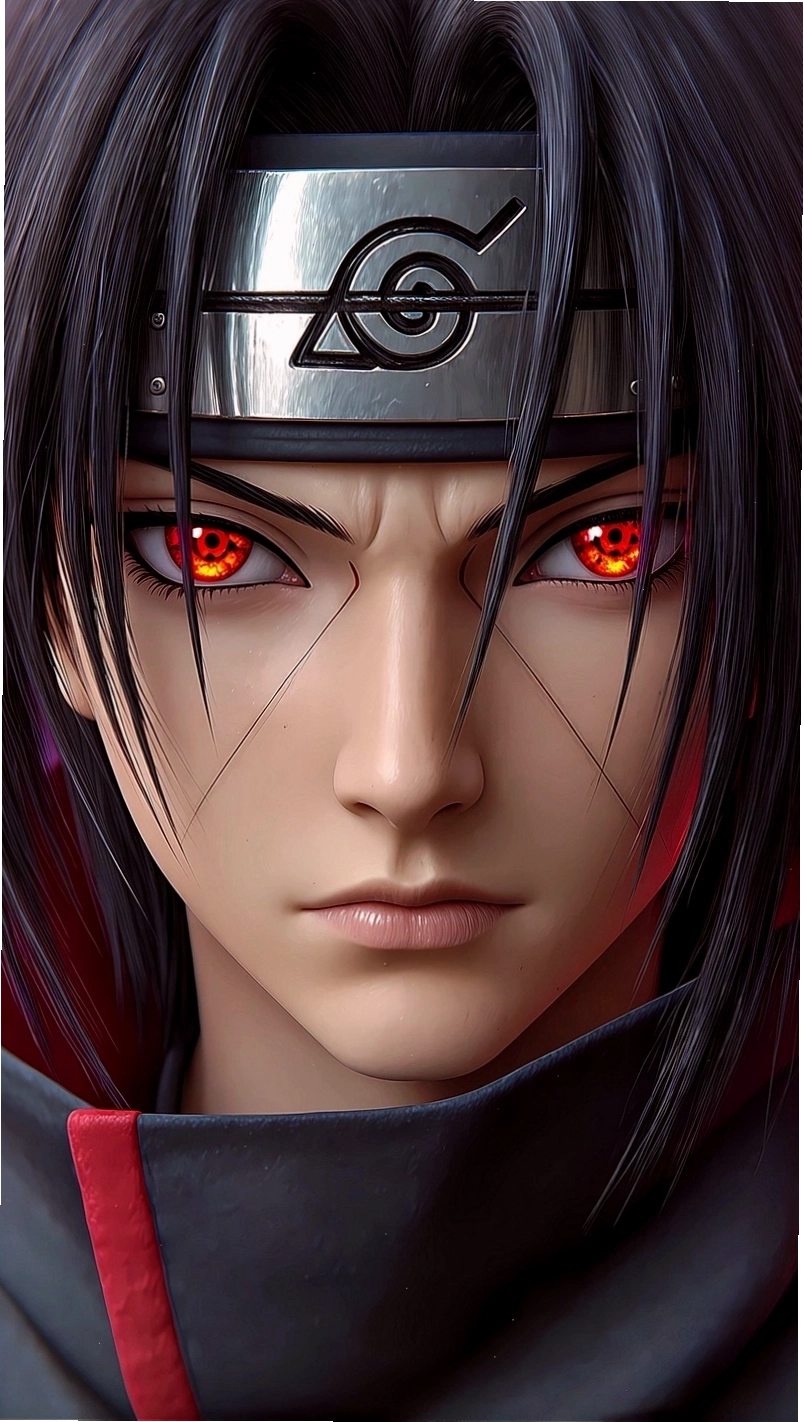 Avatar Itachi Uchiha với tông màu tối