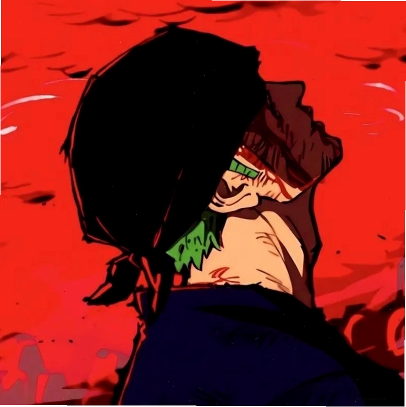 Avatar nam chất với ánh mắt sắc sảo của nhân vật anime