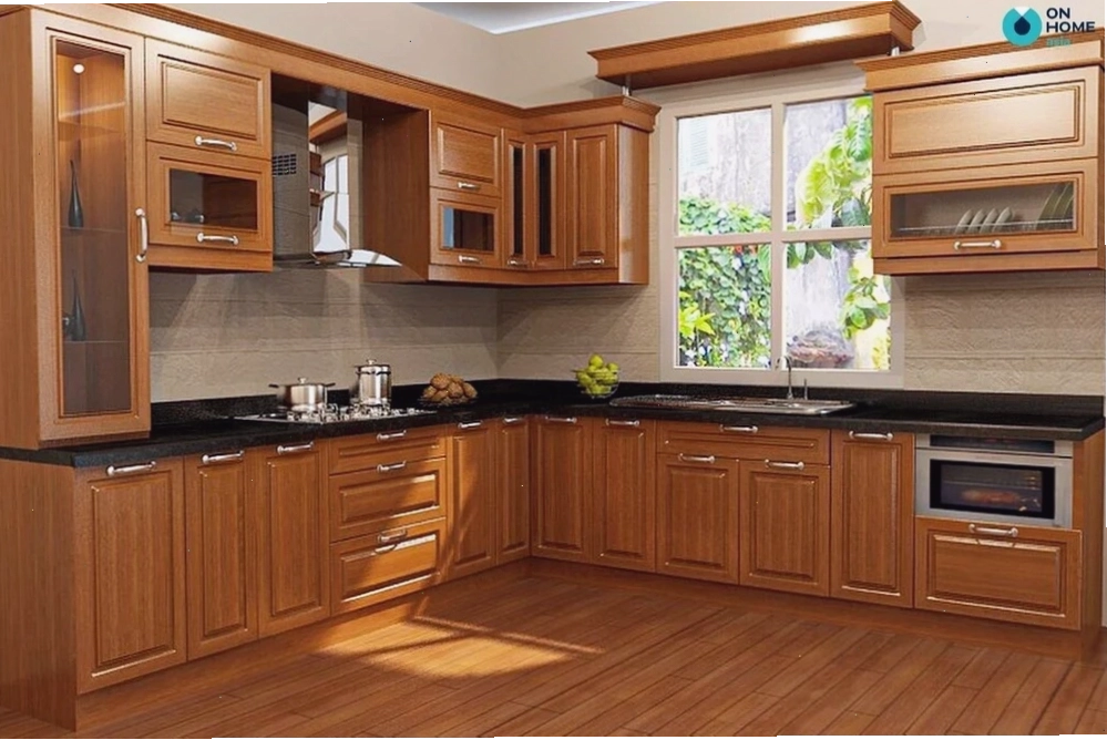Bếp hướng Đông Nam khi nhà hướng Tây