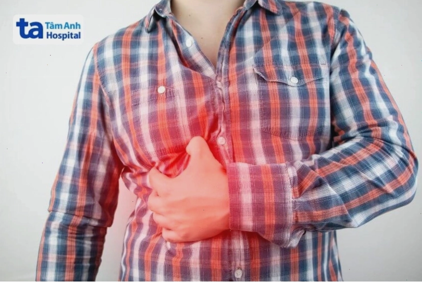 Biểu đồ các triệu chứng thường gặp khi mắc sỏi gan