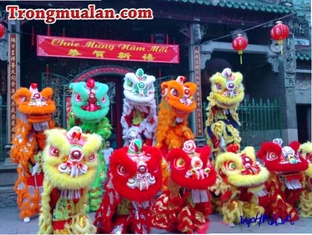 Các bài múa lân mở rộng và nâng cao