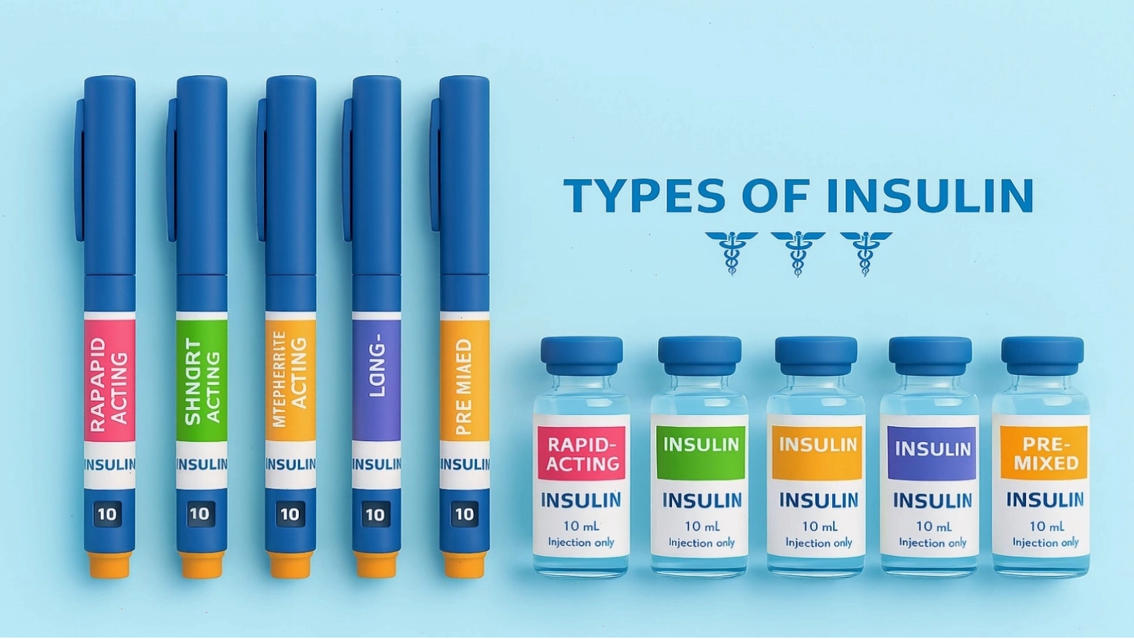Các loại insulin dành cho điều trị đái tháo đường