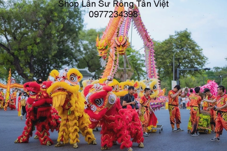 Các loại lân sư rồng Tân Việt mang ý nghĩa văn hóa đặc sắc