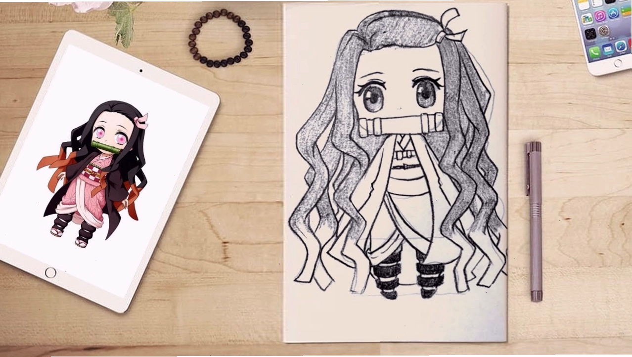 Cách Vẽ Nezuko Chibi - Hướng Dẫn Chi Tiết Để Tạo Nên Nhân Vật Anime Đáng Yêu