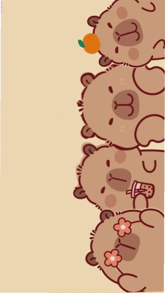 Capybara ngồi thư giãn với vẻ mặt vô tri đáng yêu