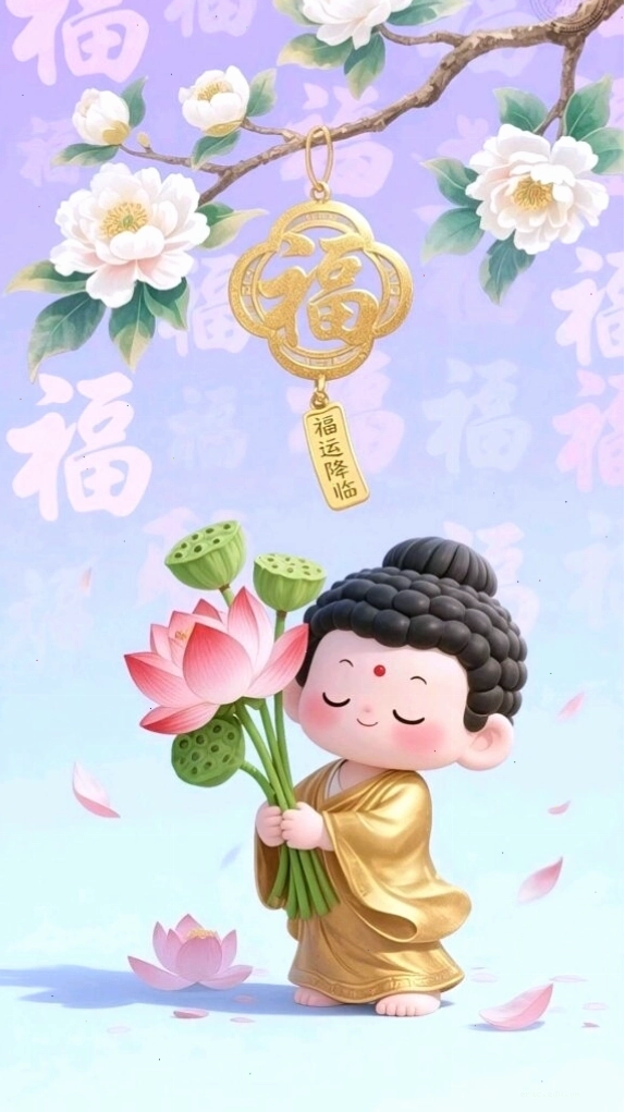 Cầu nguyện bình an với hình ảnh hoa sen thanh khiết