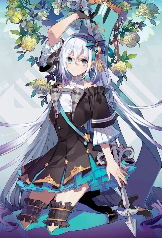 Cô gái anime chibi với phong cách đáng yêu