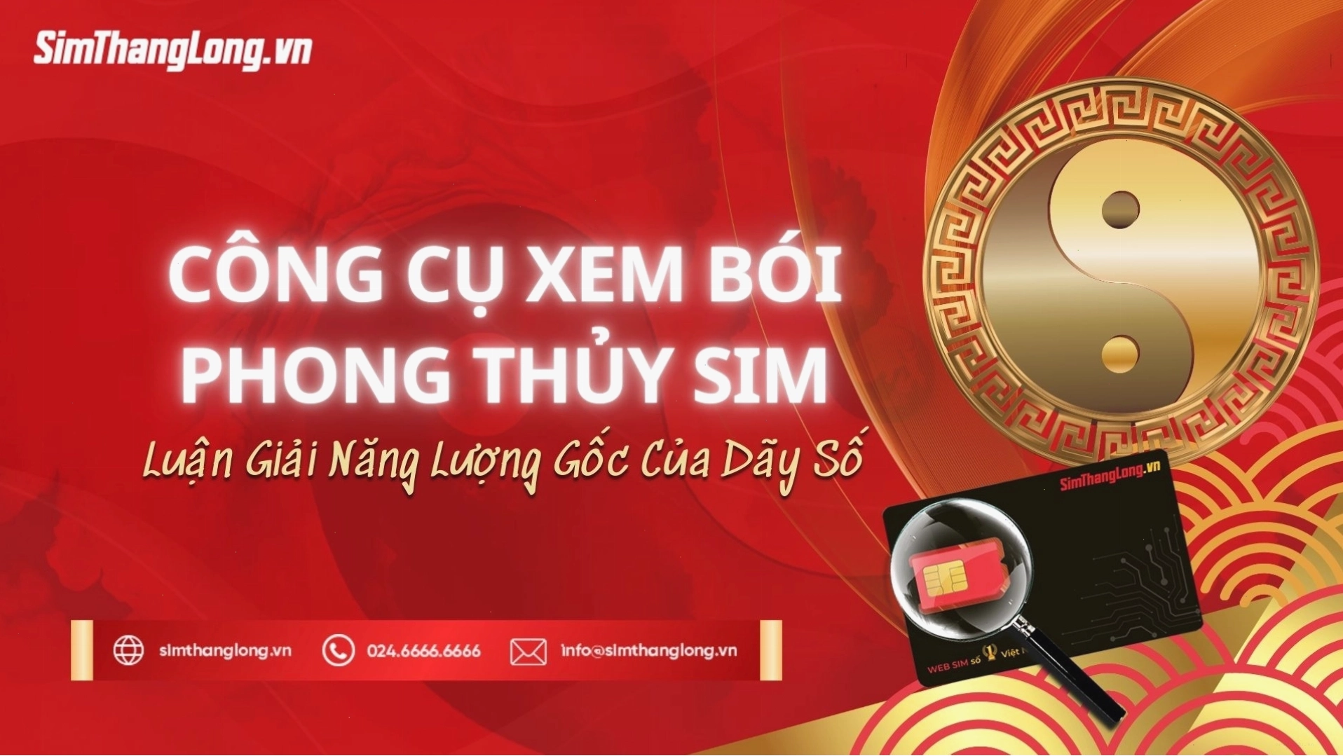 Công cụ xem bói phong thủy sim luận giải năng lượng gốc của dãy số