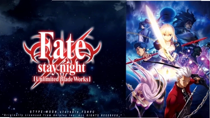 Cuộc chiến Chén Thánh trong Fate Stay Night anime