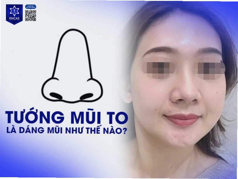 Đặc điểm nhận dạng dáng mũi to