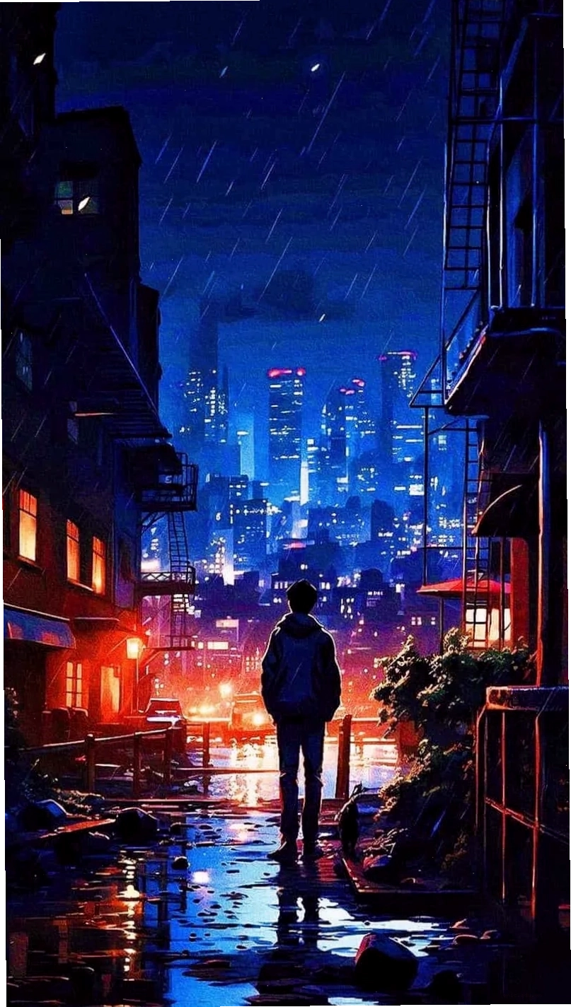 Đường chân trời thành phố New York về đêm rực rỡ