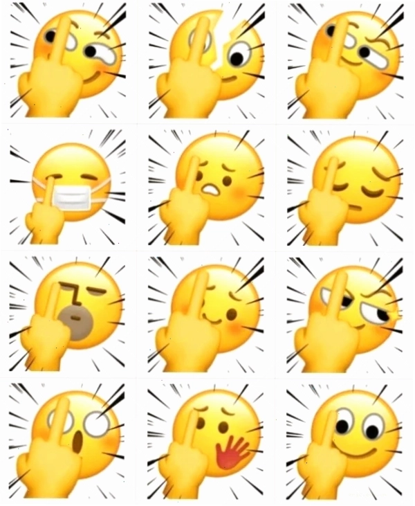Emoji khinh bỉ meme thể hiện cảm xúc qua biểu tượng