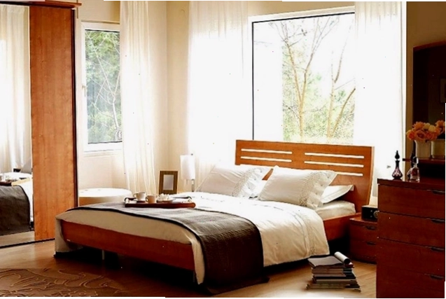 Giường ngủ tránh đối diện cửa sổ để đảm bảo giấc ngủ