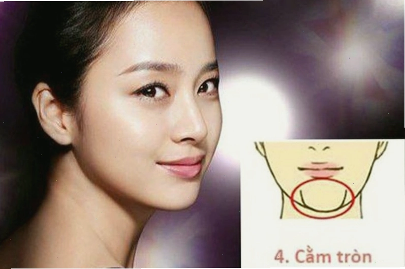 Gương mặt tròn phúc hậu