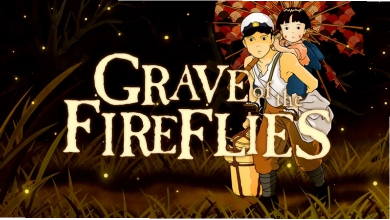 Hai đứa trẻ trong bộ phim Grave of the Fireflies