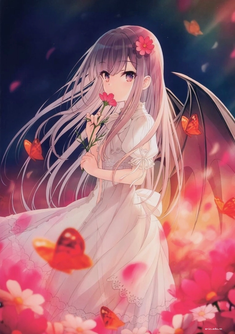 Hình ảnh anime girl dễ thương nhưng mạnh mẽ