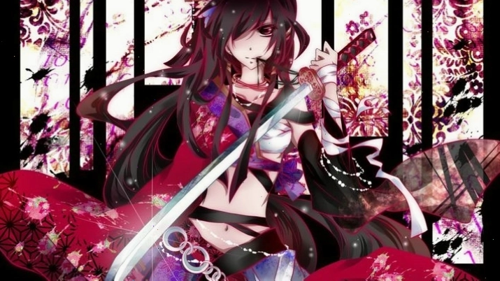 Hình ảnh anime nữ sát thủ máu lạnh với vẻ ngoài nguy hiểm