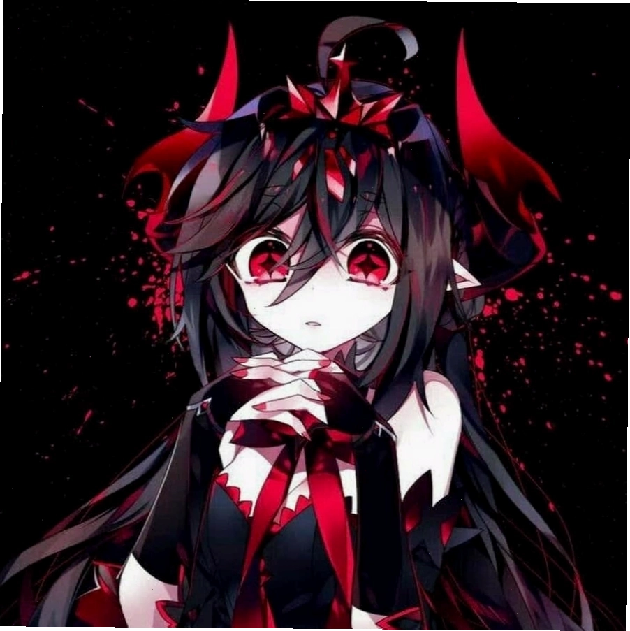 Hình ảnh avatar ác quỷ nữ anime rùng rợn nhất