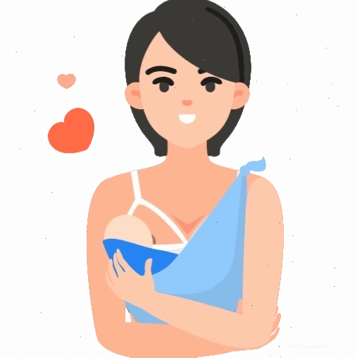 Hình ảnh người mẹ chăm sóc con