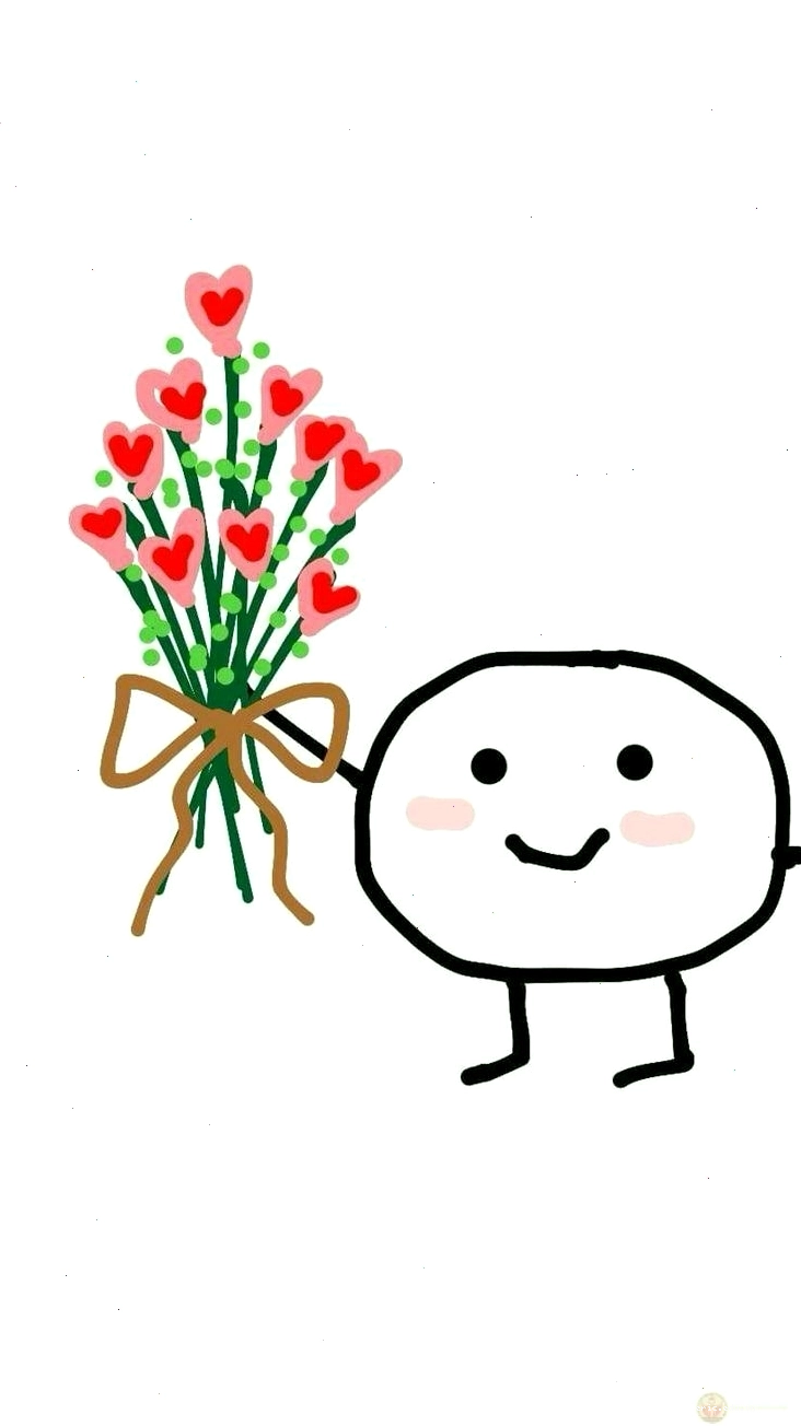 Hình ảnh tặng hoa hài hước với biểu cảm khó đỡ