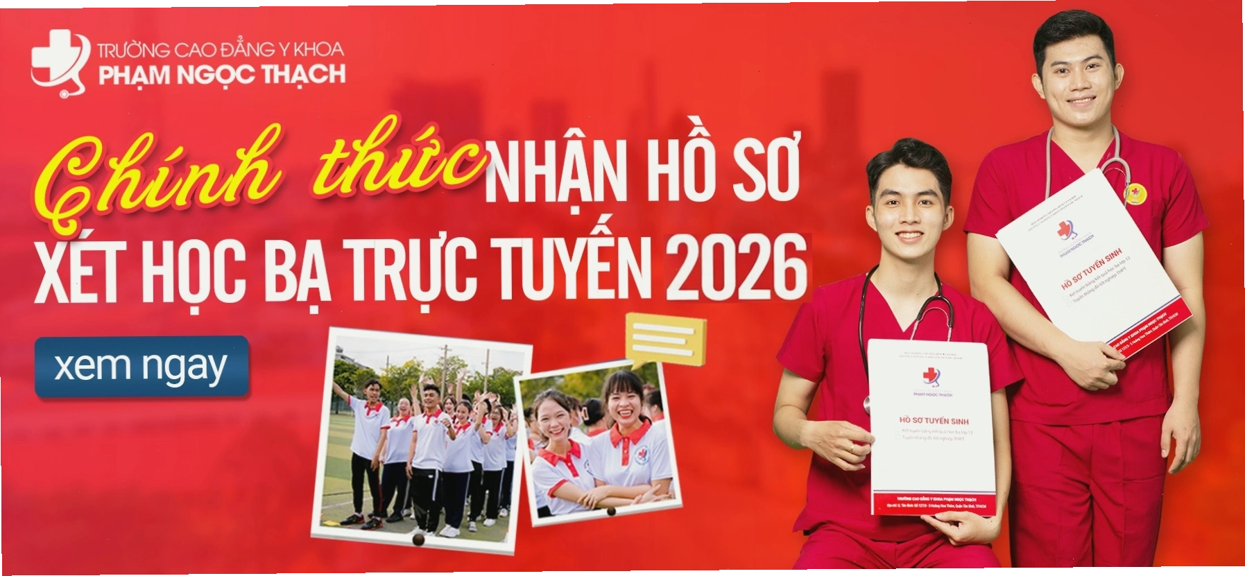 Hình ảnh về quy trình xét tuyển tại một trường y dược