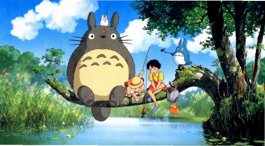 Hình nền 3D cô gái anime với trang phục truyền thống Nhật Bản