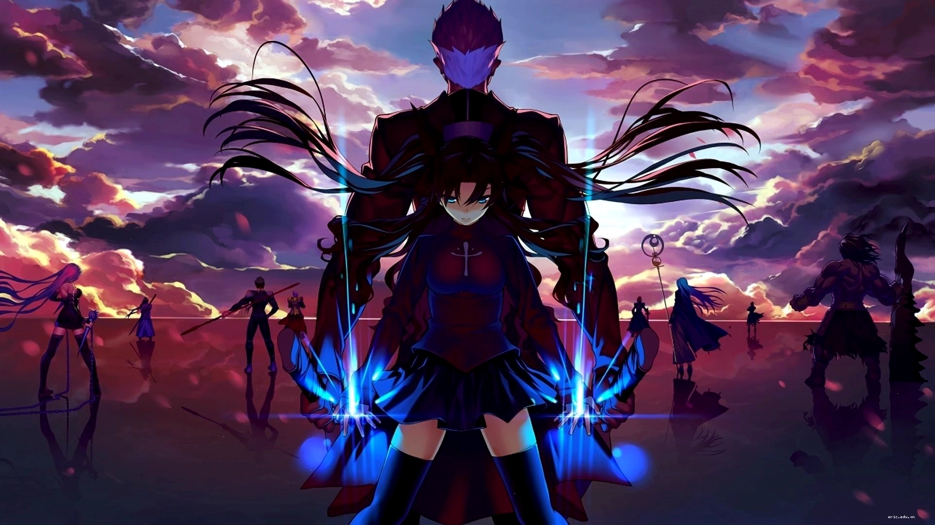 Hình nền anime 4K với nhân vật nữ dễ thương