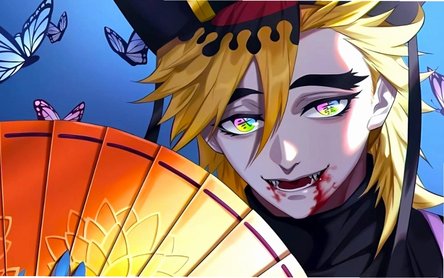 Hình nền anime nam cool ngầu với ánh mắt sắc lạnh