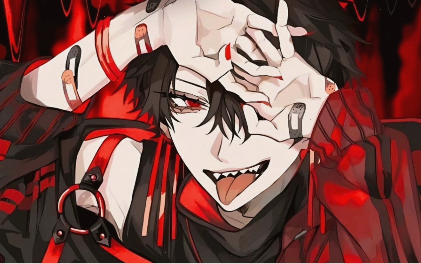 Hình nền anime nhân vật lạnh lùng, bí ẩn