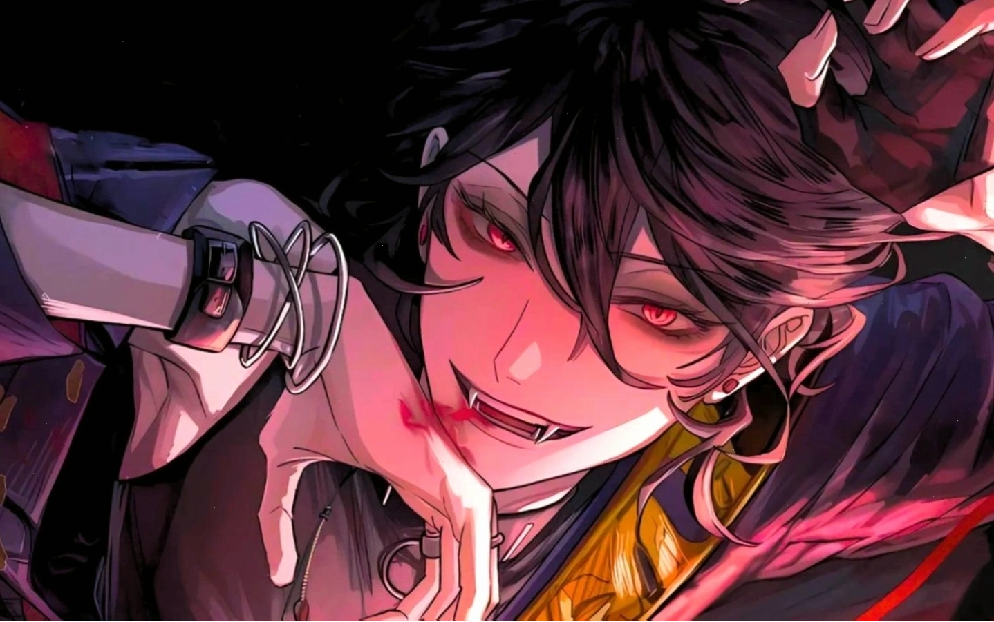 Hình nền anime với nhân vật trong vai phản diện
