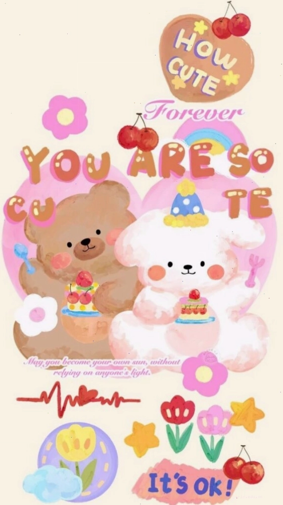 Hình nền cute ngang chủ đề vũ trụ