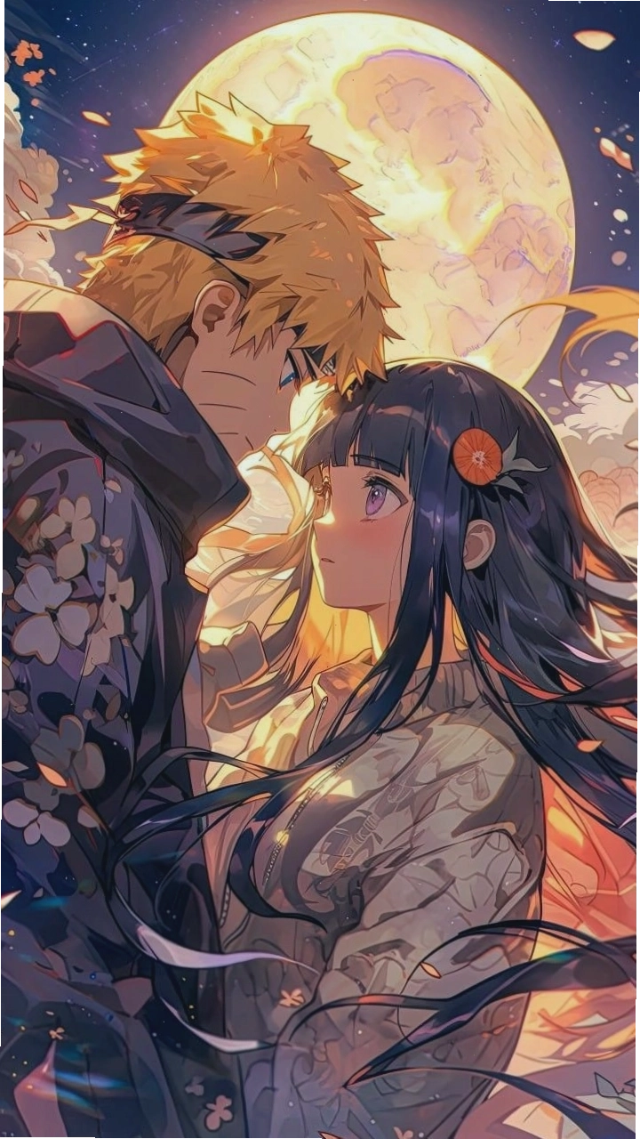 Hình nền điện thoại Naruto với nhân vật mạnh mẽ