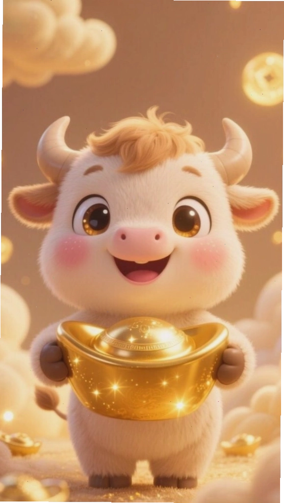 Hình nền điện thoại tuổi Dậu chibi đáng yêu