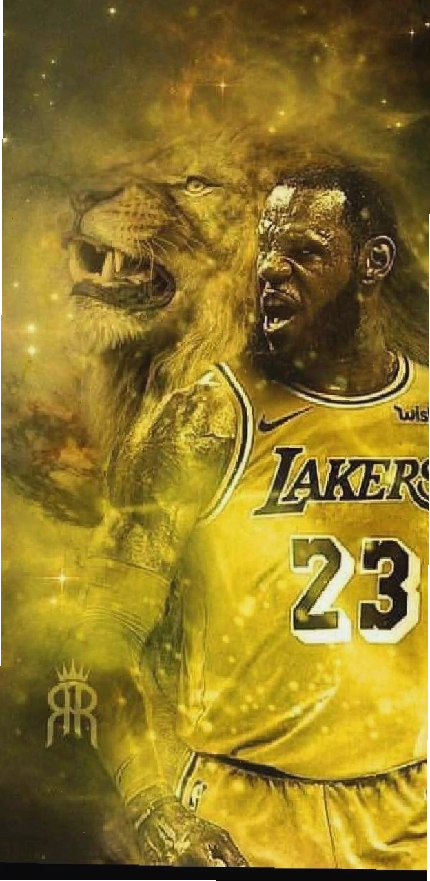 Hình nền LeBron James ấn tượng với tông màu trắng đen