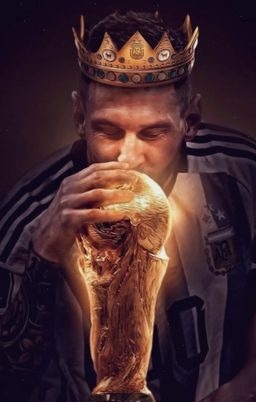 Hình nền Leo Messi 4K thi đấu tại World Cup