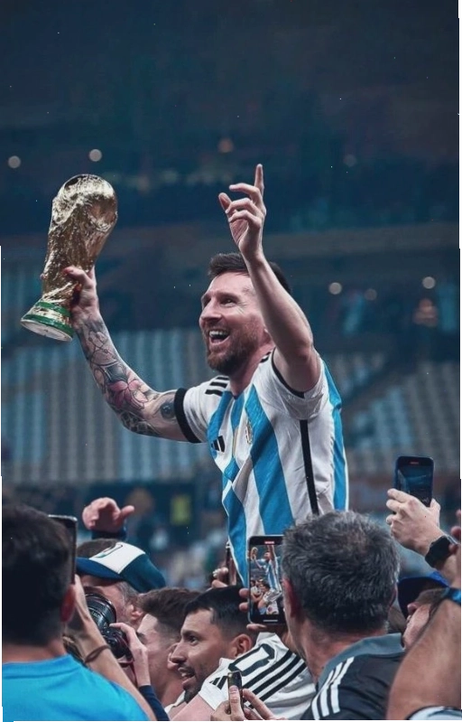 Hình nền Leo Messi 4K trong màu áo Argentina