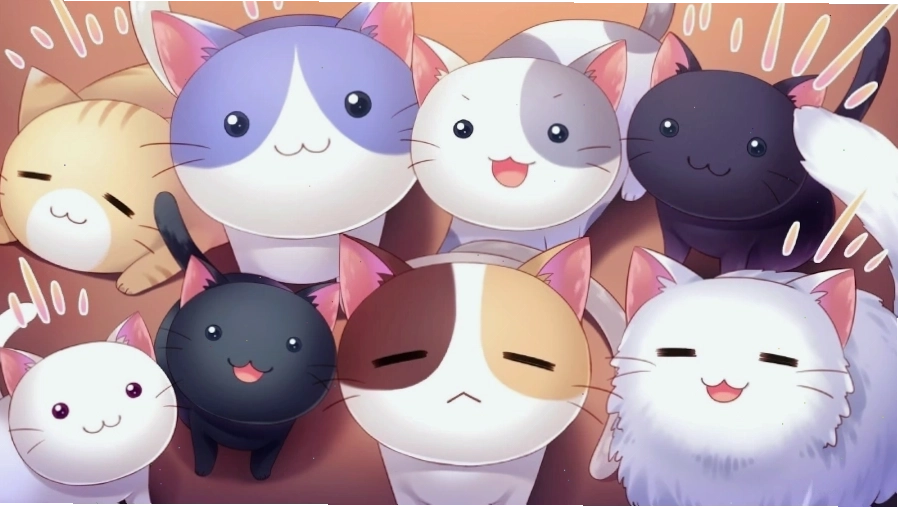 Hình nền máy tính anime nữ với phong cách ma mị