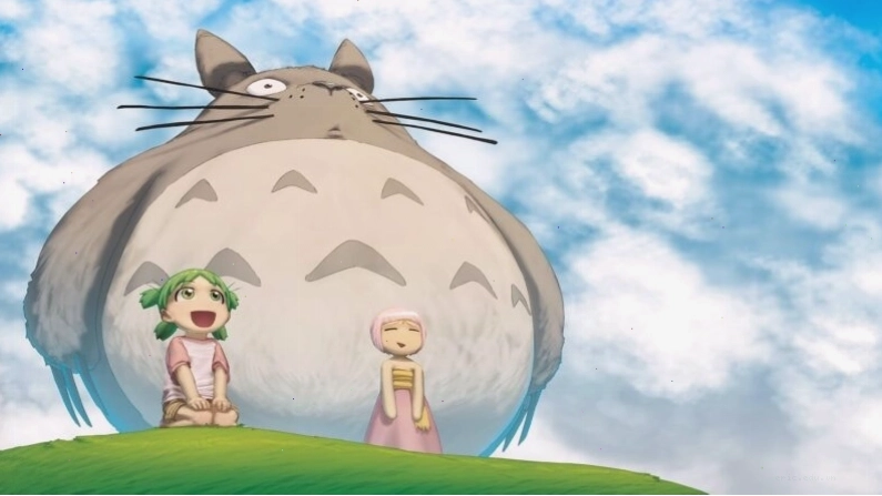 Hình nền máy tính với hình ảnh Totoro siêu to khổng lồ