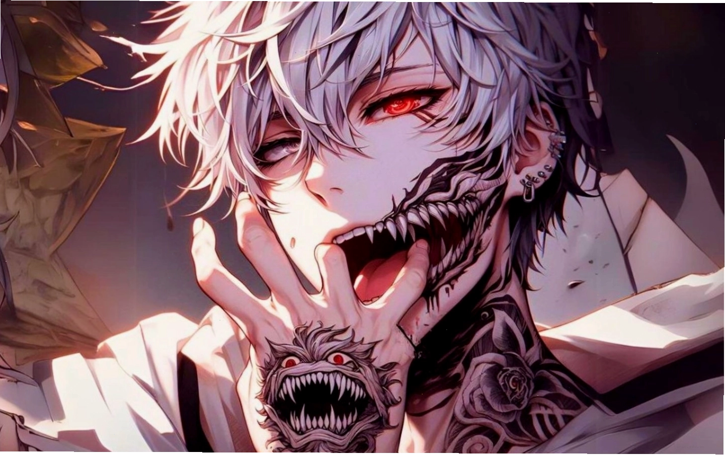 Hình nền nhân vật anime cuốn hút và lạnh lùng