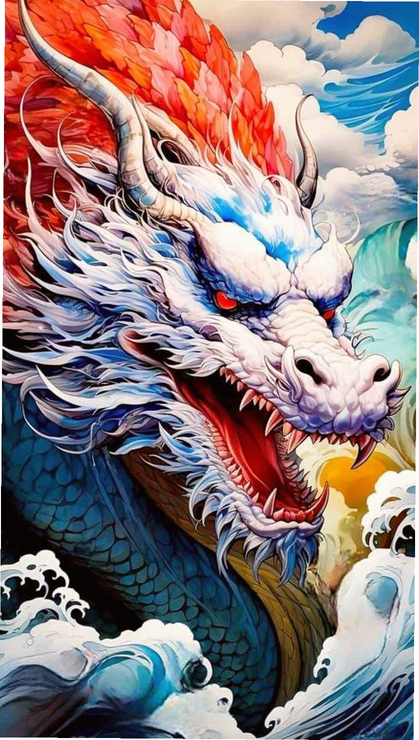 Hình nền rồng đẹp nhất với gam màu huyền bí