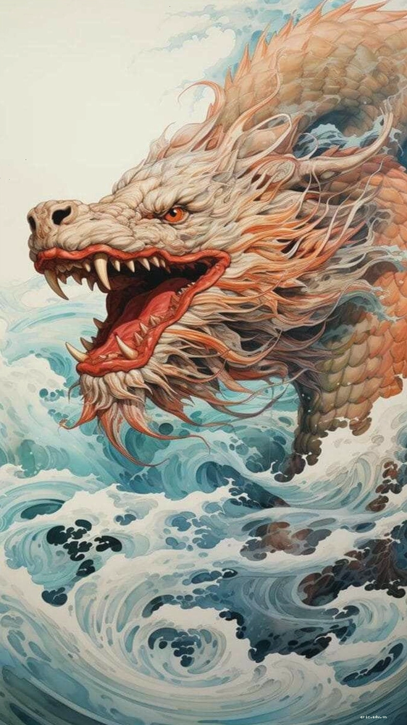 Hình nền rồng độc đáo với tạo hình sáng tạo