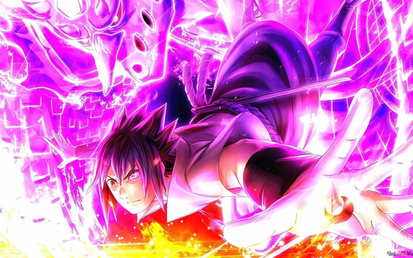 Hình nền Sasuke trong phiên bản mạnh nhất
