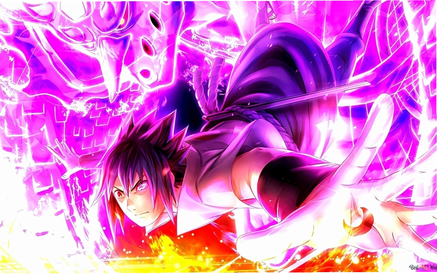 Hình nền Sasuke Uchiha phiên bản mạnh nhất