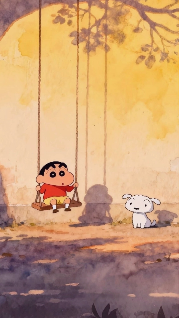 Hình nền Shin Cậu Bé Bút Chì cute cho điện thoại