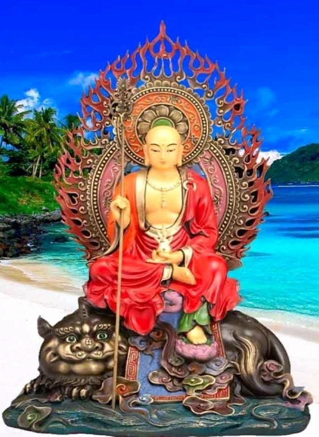 Hình tượng Địa Tạng Vương Bồ Tát hóa thân từ bi