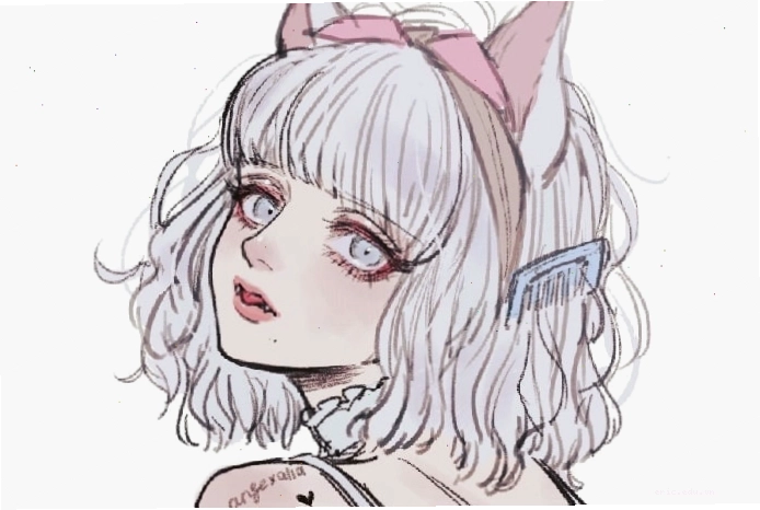 Hình vẽ anime nữ ngầu lạnh lùng